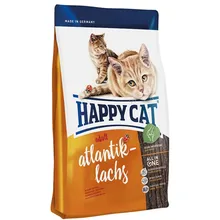غذای خشک گربه هپی کت با طعم ماهی سالمون پاکت 4 کیلویی  Happy Cat Adult Salmon